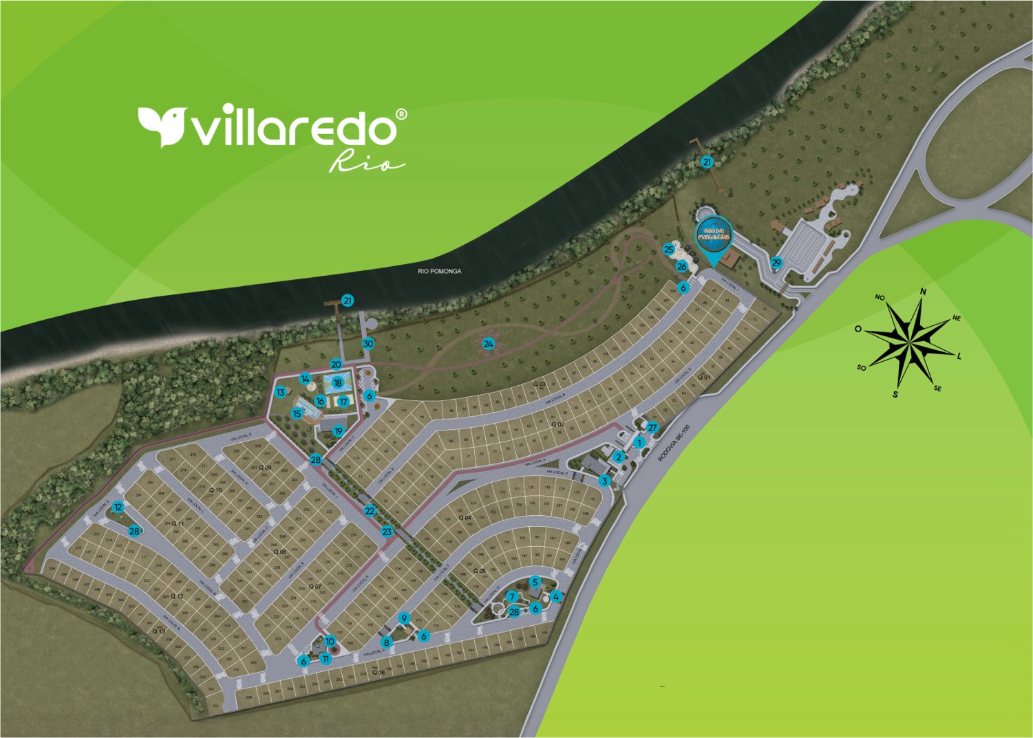 Implantação Villaredo Rio