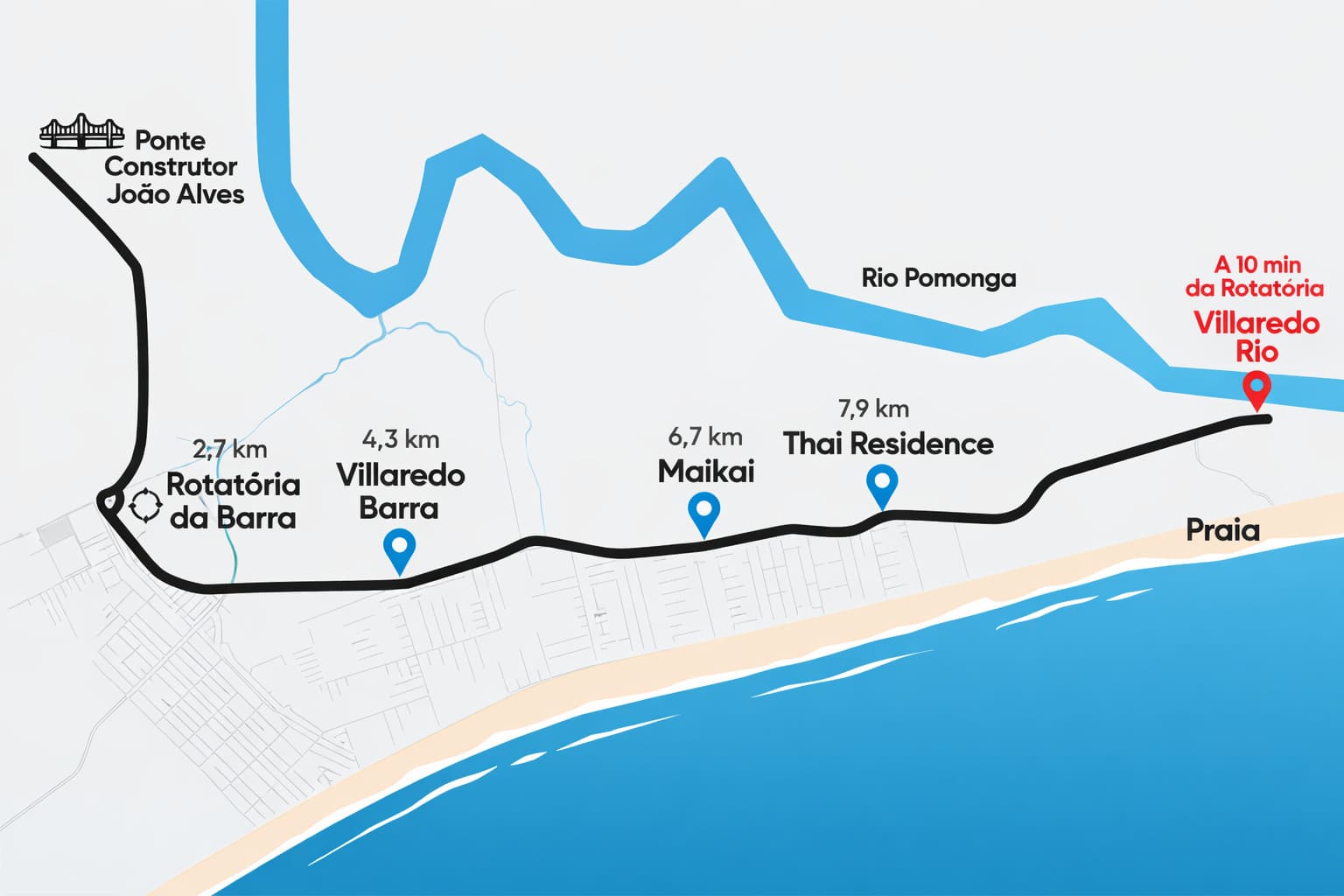 Mapa de localização Villaredo Rio